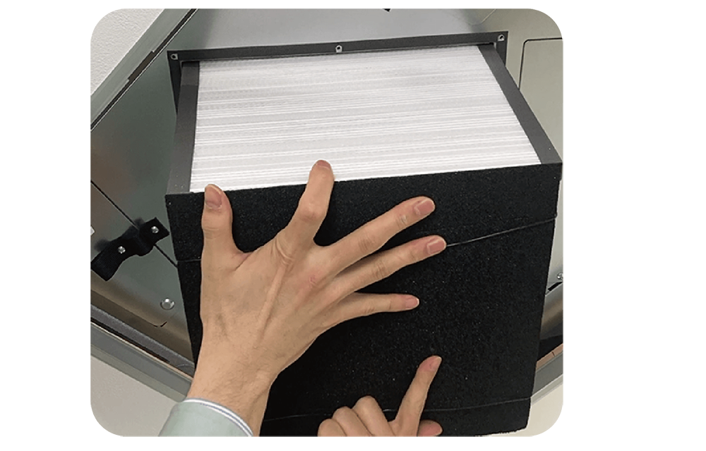 第一種換気の交換・買い替え時、天井や床を壊さない